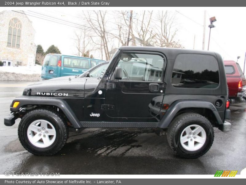Black / Dark Slate Gray 2004 Jeep Wrangler Rubicon 4x4