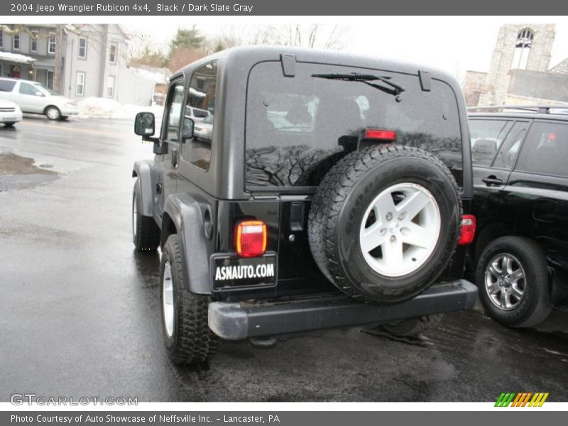Black / Dark Slate Gray 2004 Jeep Wrangler Rubicon 4x4