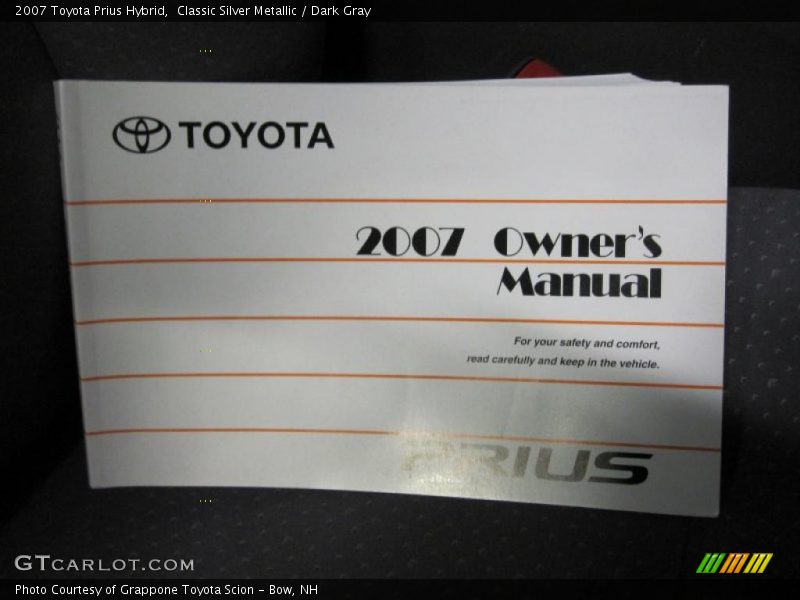 Classic Silver Metallic / Dark Gray 2007 Toyota Prius Hybrid