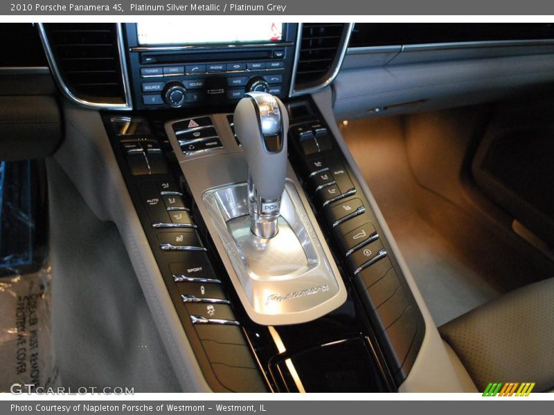 Platinum Silver Metallic / Platinum Grey 2010 Porsche Panamera 4S