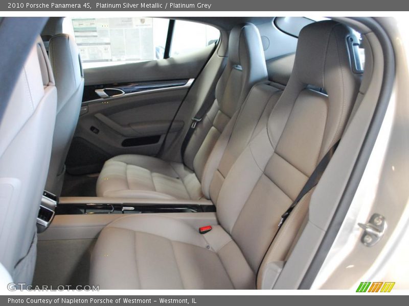Platinum Silver Metallic / Platinum Grey 2010 Porsche Panamera 4S