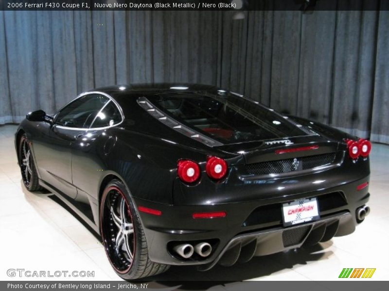 Nuovo Nero Daytona (Black Metallic) / Nero (Black) 2006 Ferrari F430 Coupe F1