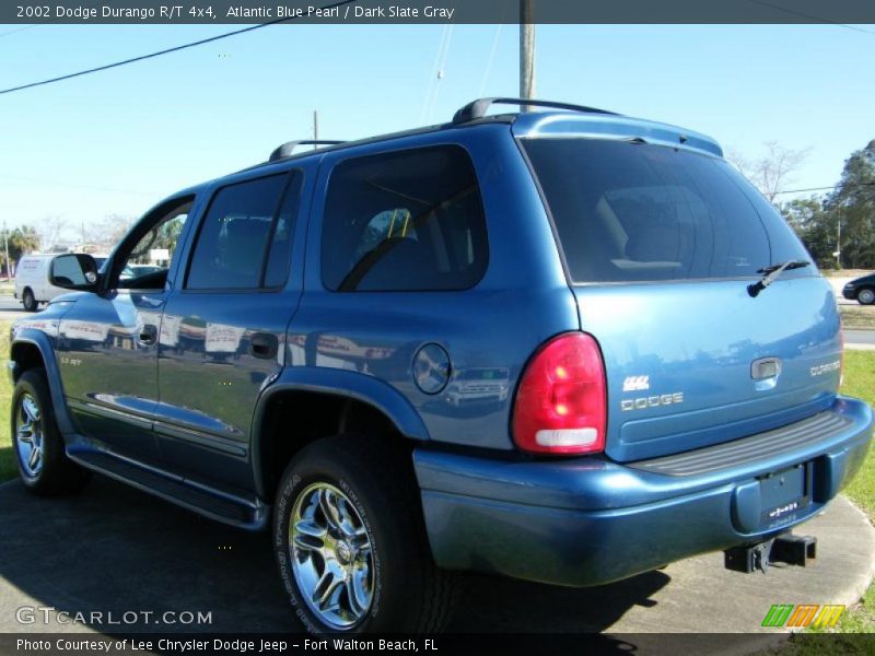 Atlantic Blue Pearl / Dark Slate Gray 2002 Dodge Durango R/T 4x4