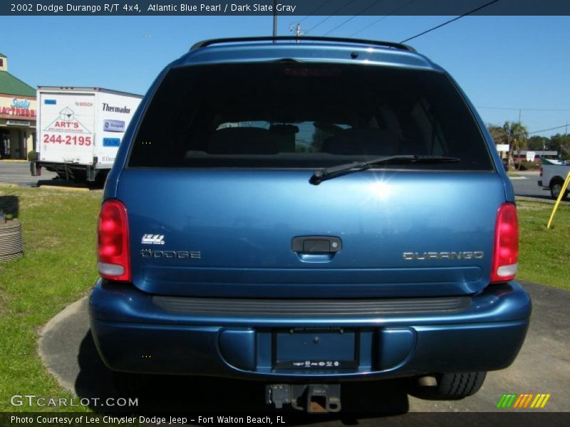Atlantic Blue Pearl / Dark Slate Gray 2002 Dodge Durango R/T 4x4