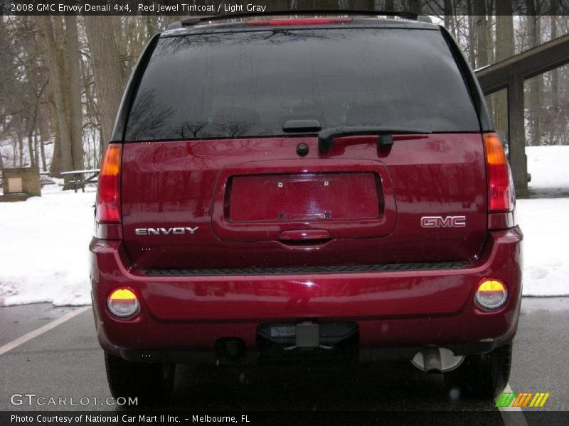 Red Jewel Tintcoat / Light Gray 2008 GMC Envoy Denali 4x4