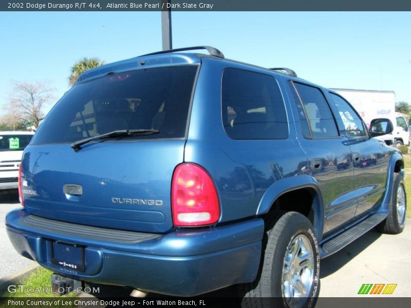 Atlantic Blue Pearl / Dark Slate Gray 2002 Dodge Durango R/T 4x4