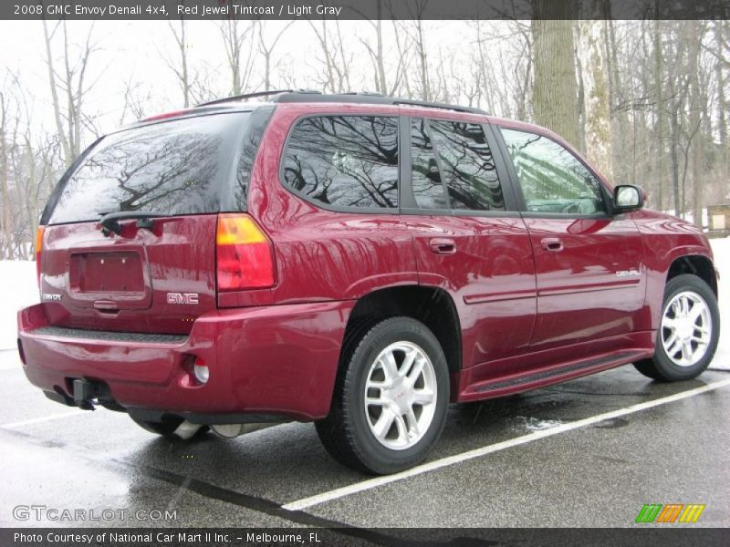 Red Jewel Tintcoat / Light Gray 2008 GMC Envoy Denali 4x4