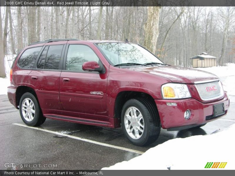 Red Jewel Tintcoat / Light Gray 2008 GMC Envoy Denali 4x4