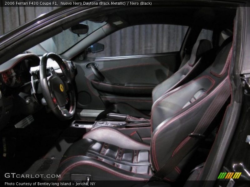 Nuovo Nero Daytona (Black Metallic) / Nero (Black) 2006 Ferrari F430 Coupe F1