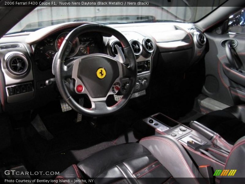 Nuovo Nero Daytona (Black Metallic) / Nero (Black) 2006 Ferrari F430 Coupe F1