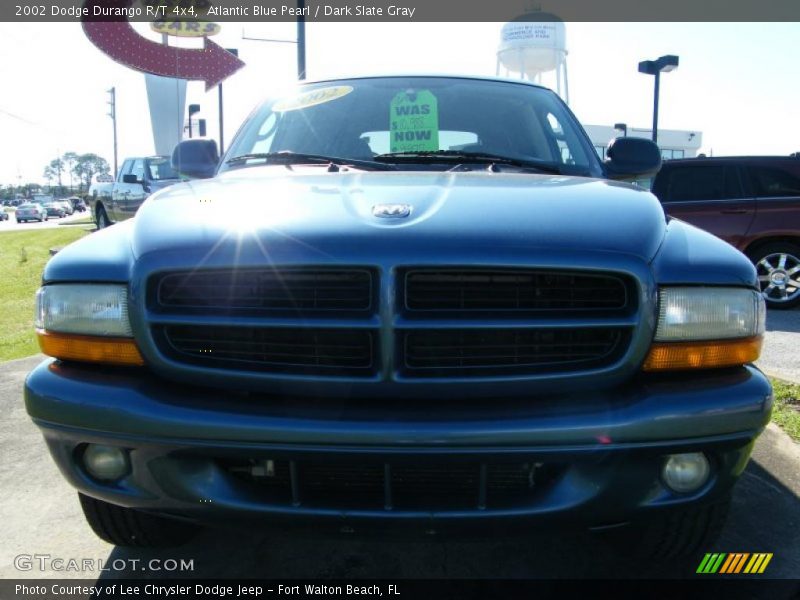 Atlantic Blue Pearl / Dark Slate Gray 2002 Dodge Durango R/T 4x4