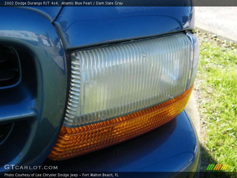 Atlantic Blue Pearl / Dark Slate Gray 2002 Dodge Durango R/T 4x4