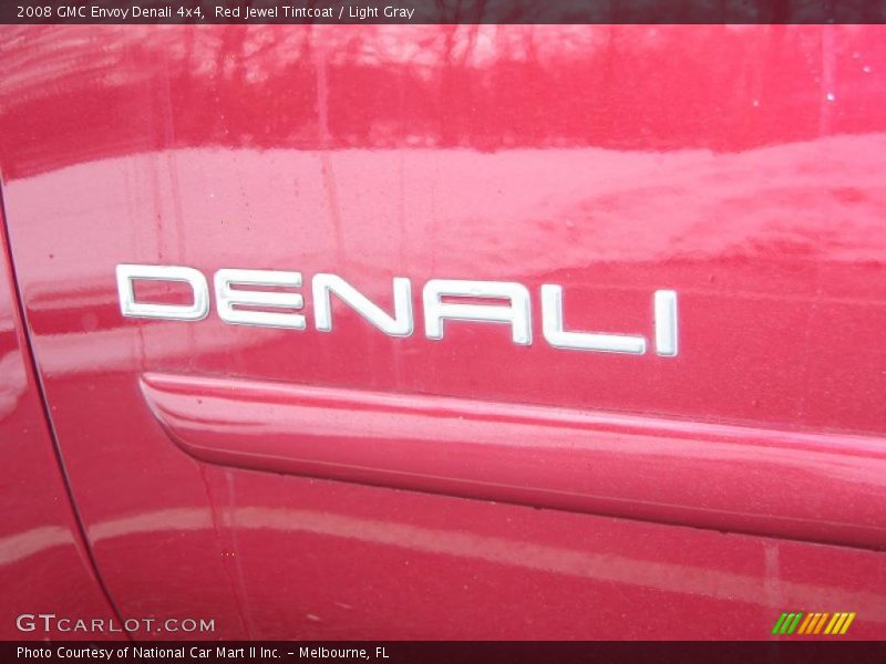 Red Jewel Tintcoat / Light Gray 2008 GMC Envoy Denali 4x4