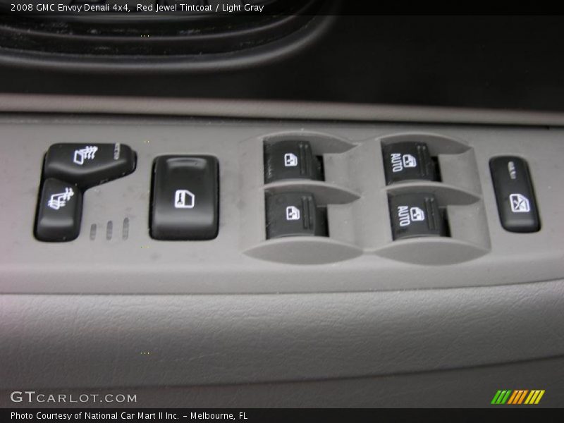 Red Jewel Tintcoat / Light Gray 2008 GMC Envoy Denali 4x4
