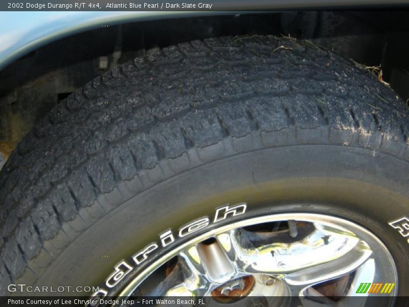 Atlantic Blue Pearl / Dark Slate Gray 2002 Dodge Durango R/T 4x4