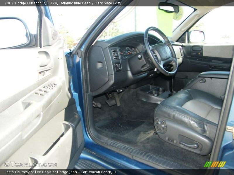 Atlantic Blue Pearl / Dark Slate Gray 2002 Dodge Durango R/T 4x4