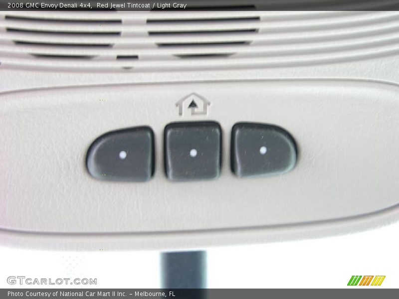 Red Jewel Tintcoat / Light Gray 2008 GMC Envoy Denali 4x4