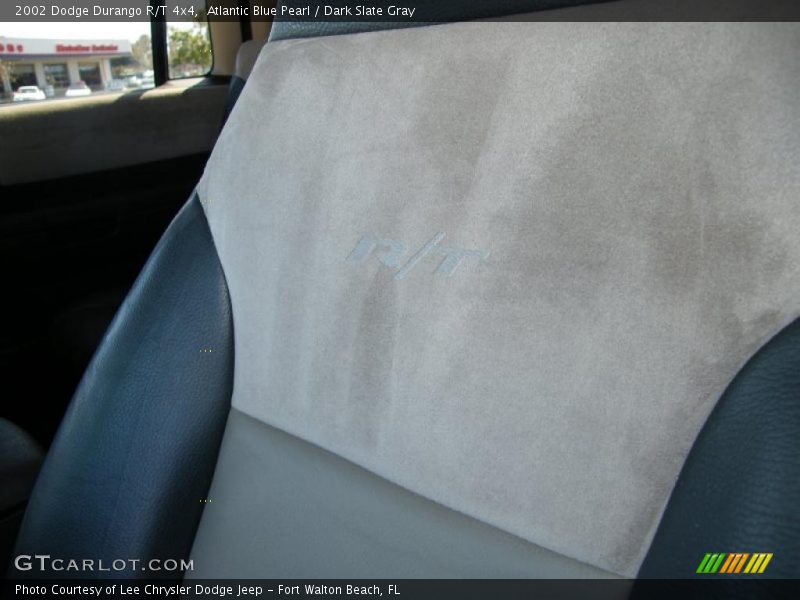 Atlantic Blue Pearl / Dark Slate Gray 2002 Dodge Durango R/T 4x4