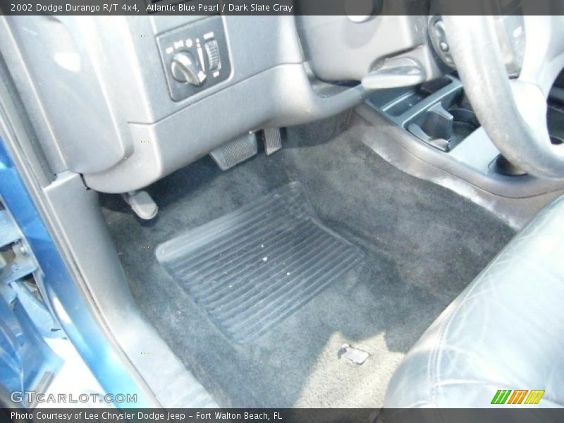 Atlantic Blue Pearl / Dark Slate Gray 2002 Dodge Durango R/T 4x4