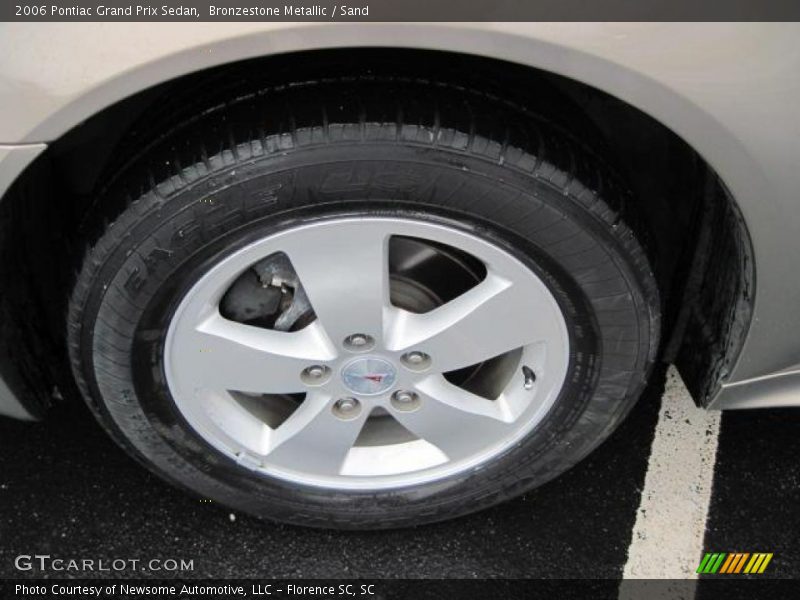 Bronzestone Metallic / Sand 2006 Pontiac Grand Prix Sedan