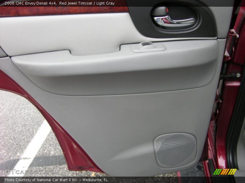 Red Jewel Tintcoat / Light Gray 2008 GMC Envoy Denali 4x4