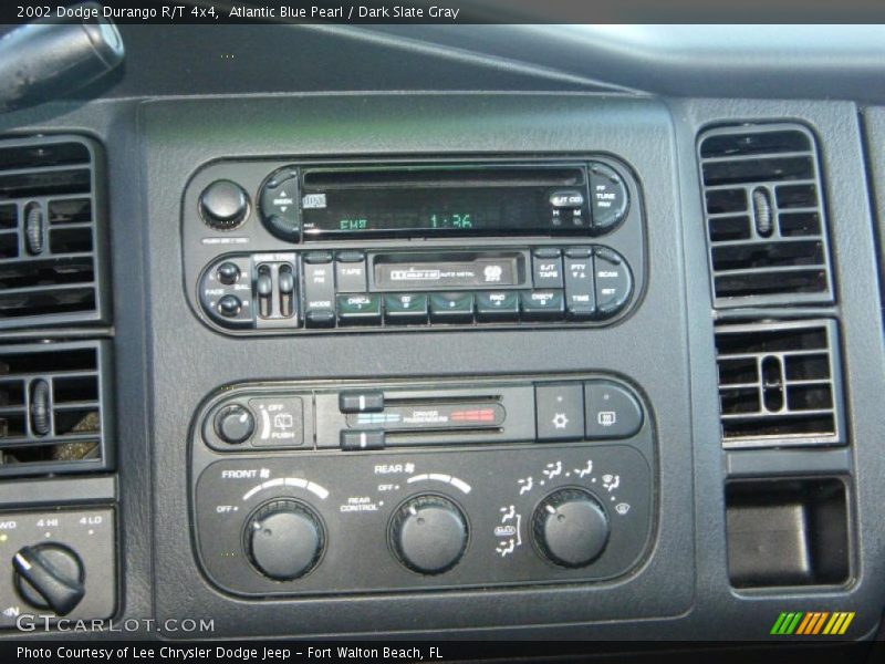 Atlantic Blue Pearl / Dark Slate Gray 2002 Dodge Durango R/T 4x4