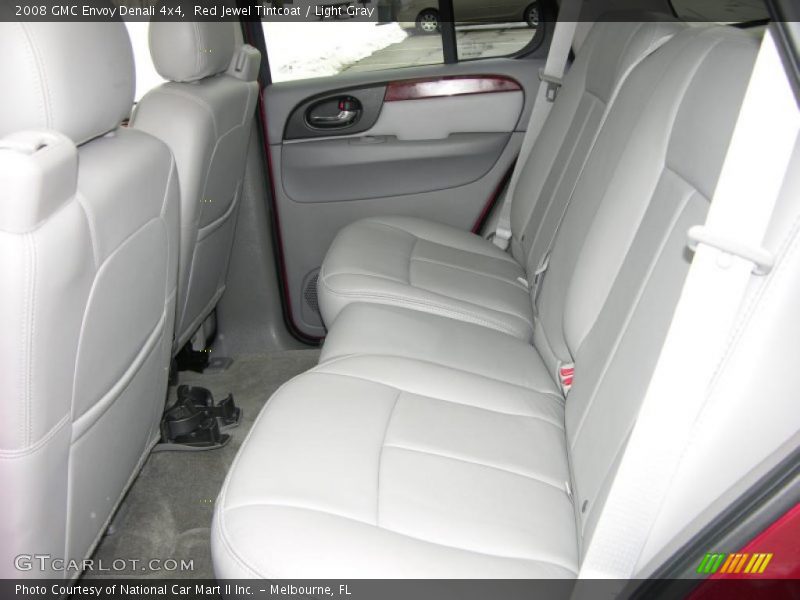 Red Jewel Tintcoat / Light Gray 2008 GMC Envoy Denali 4x4