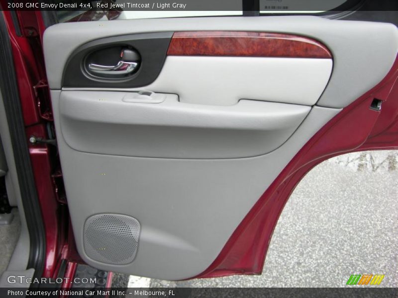 Red Jewel Tintcoat / Light Gray 2008 GMC Envoy Denali 4x4
