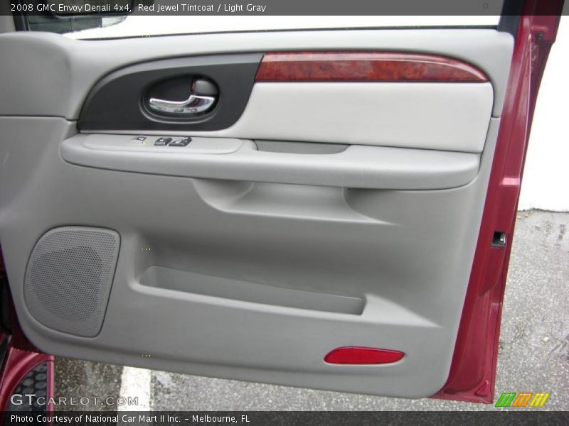 Red Jewel Tintcoat / Light Gray 2008 GMC Envoy Denali 4x4