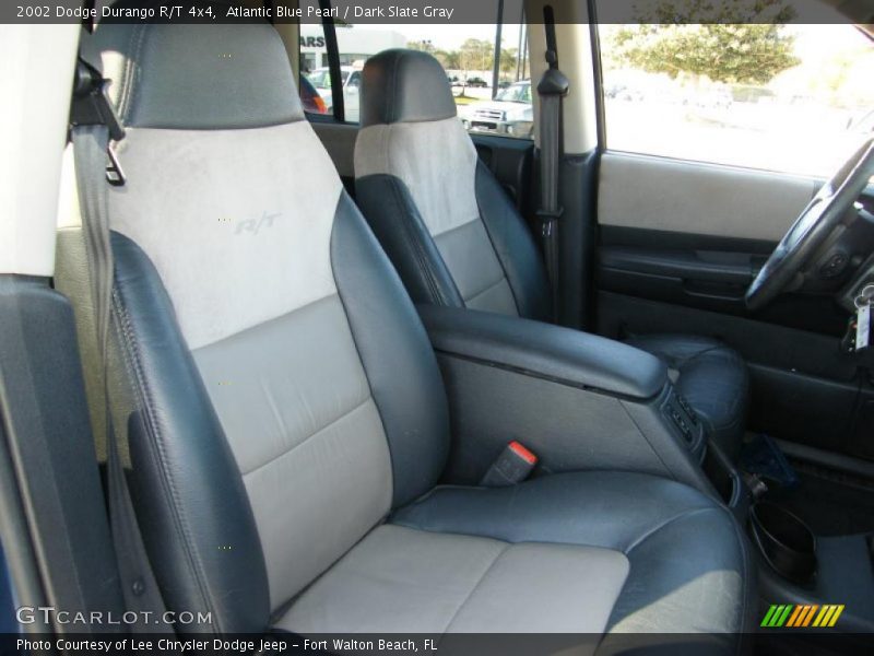 Atlantic Blue Pearl / Dark Slate Gray 2002 Dodge Durango R/T 4x4