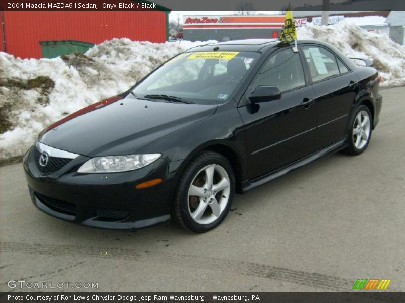 Onyx Black / Black 2004 Mazda MAZDA6 i Sedan