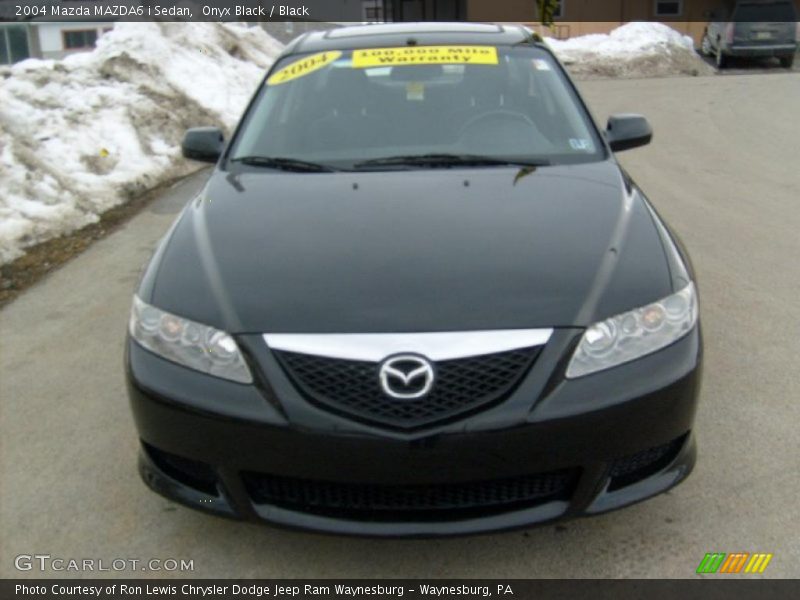 Onyx Black / Black 2004 Mazda MAZDA6 i Sedan