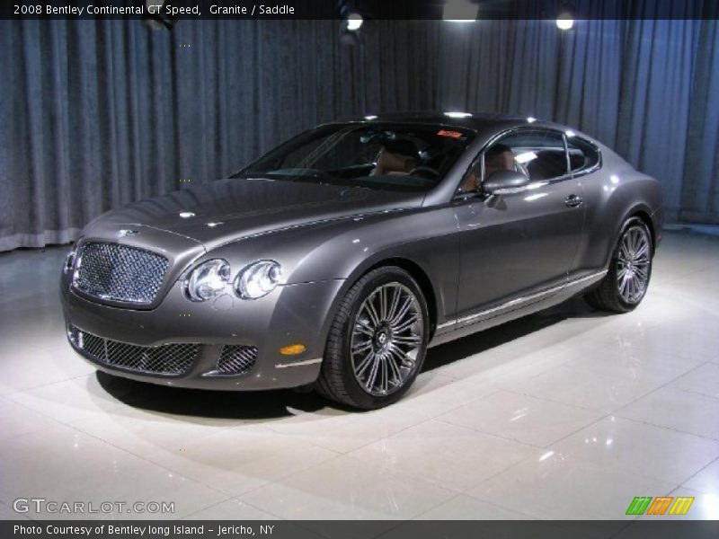 Granite / Saddle 2008 Bentley Continental GT Speed