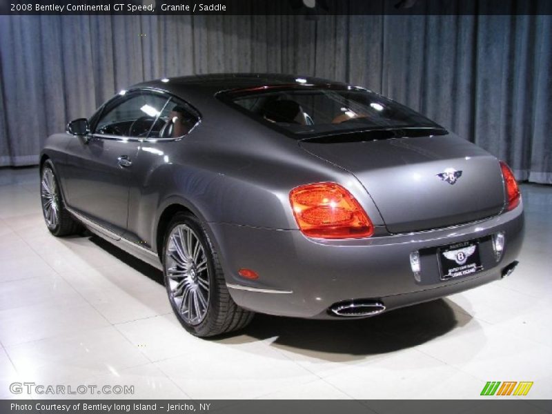 Granite / Saddle 2008 Bentley Continental GT Speed