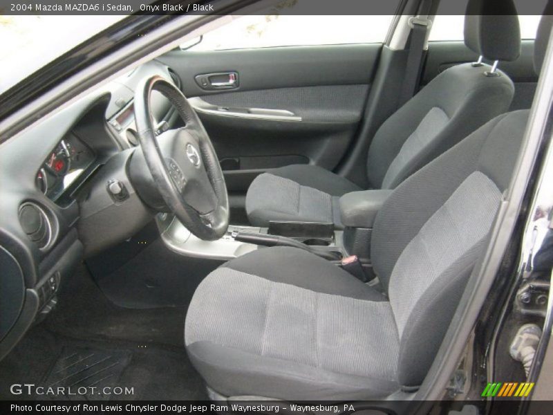 Onyx Black / Black 2004 Mazda MAZDA6 i Sedan