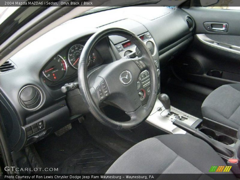 Onyx Black / Black 2004 Mazda MAZDA6 i Sedan