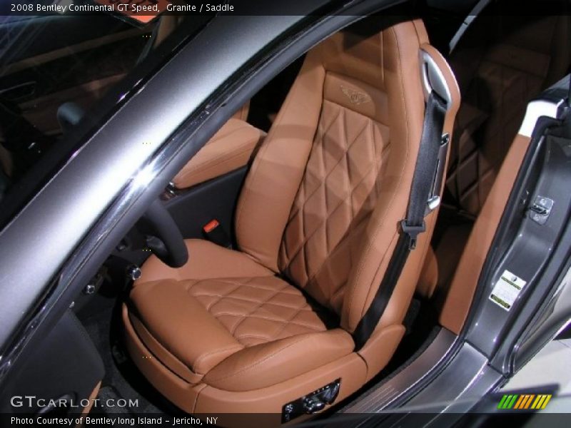Granite / Saddle 2008 Bentley Continental GT Speed