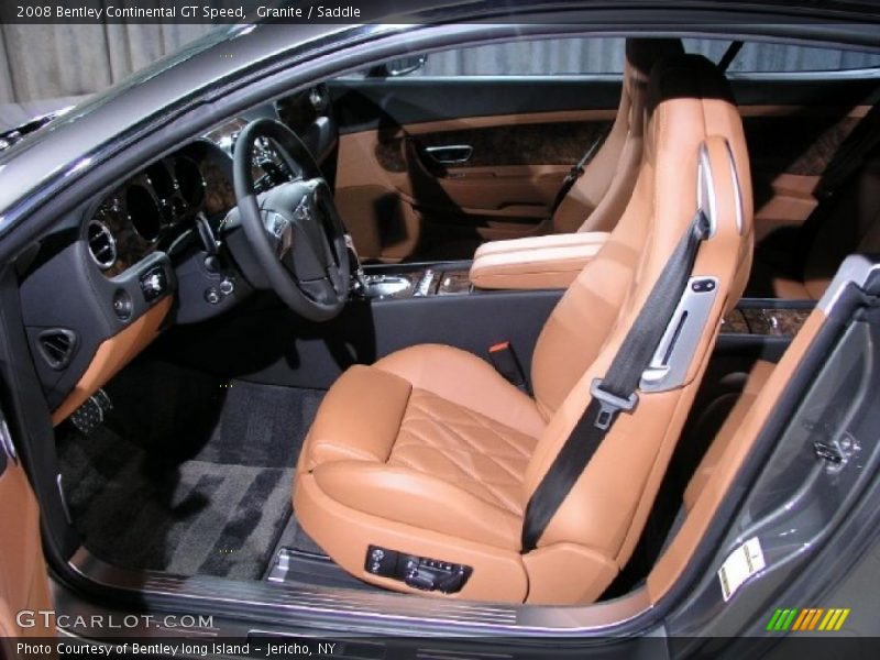 Granite / Saddle 2008 Bentley Continental GT Speed