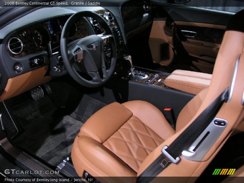 Granite / Saddle 2008 Bentley Continental GT Speed