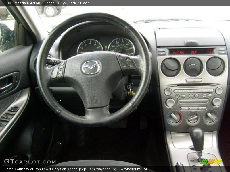Onyx Black / Black 2004 Mazda MAZDA6 i Sedan