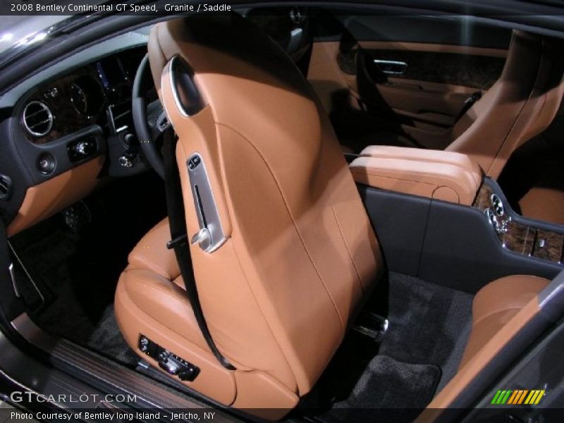 Granite / Saddle 2008 Bentley Continental GT Speed