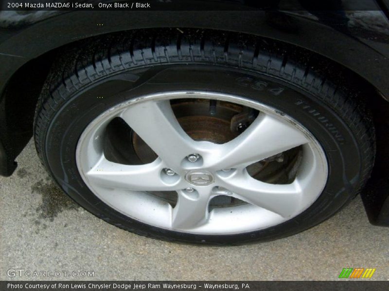 Onyx Black / Black 2004 Mazda MAZDA6 i Sedan