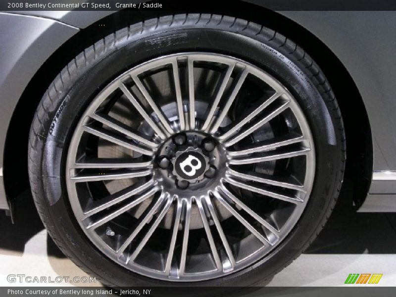 Granite / Saddle 2008 Bentley Continental GT Speed