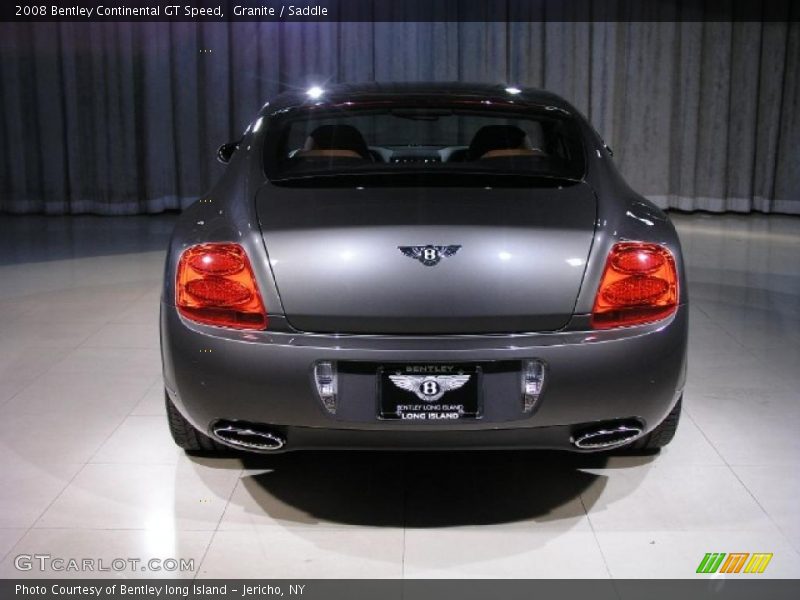 Granite / Saddle 2008 Bentley Continental GT Speed