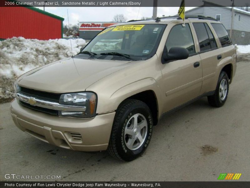 Sandstone Metallic / Light Cashmere/Ebony 2006 Chevrolet TrailBlazer LS