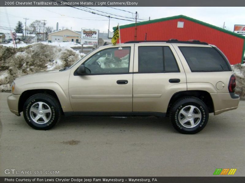 Sandstone Metallic / Light Cashmere/Ebony 2006 Chevrolet TrailBlazer LS