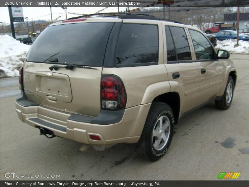 Sandstone Metallic / Light Cashmere/Ebony 2006 Chevrolet TrailBlazer LS