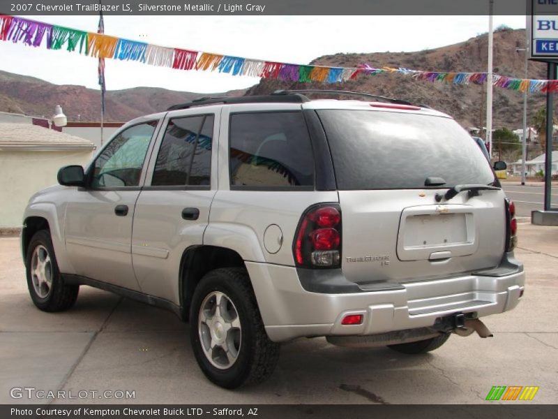 Silverstone Metallic / Light Gray 2007 Chevrolet TrailBlazer LS