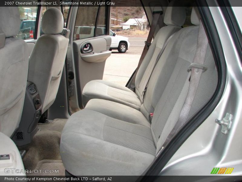 Silverstone Metallic / Light Gray 2007 Chevrolet TrailBlazer LS