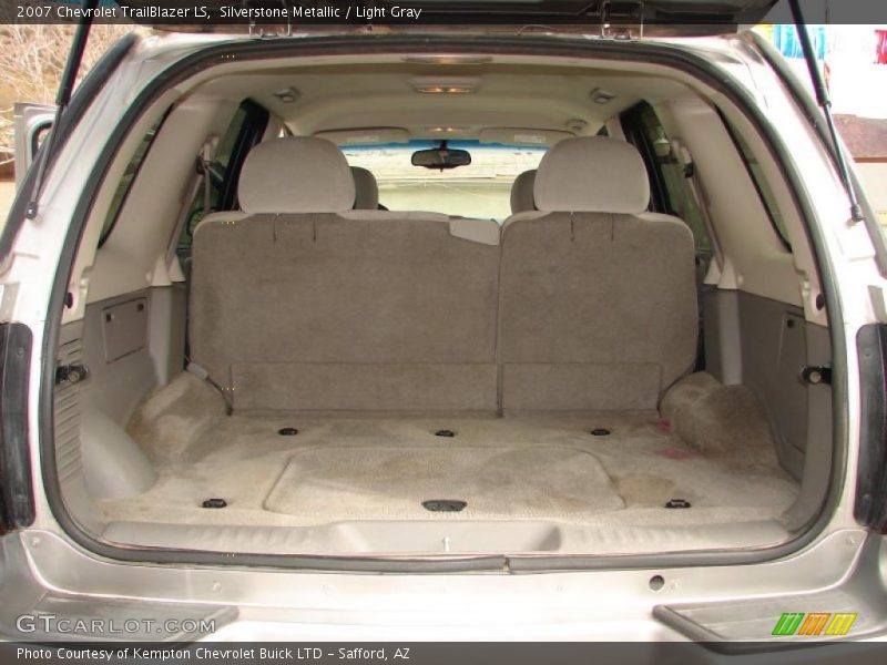 Silverstone Metallic / Light Gray 2007 Chevrolet TrailBlazer LS